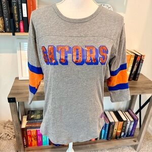 PINK Victoria's Secret Gray Tee UF Florida Gators